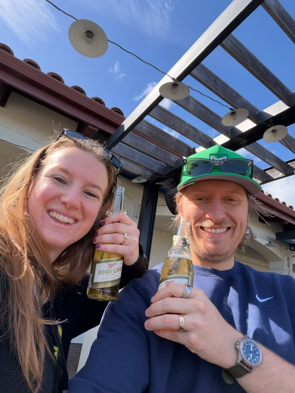Engaged at Presidio Bowl, February 2026